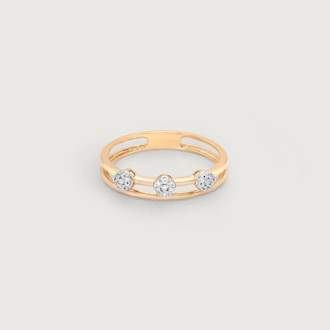 Celeste Row Diamond Ring