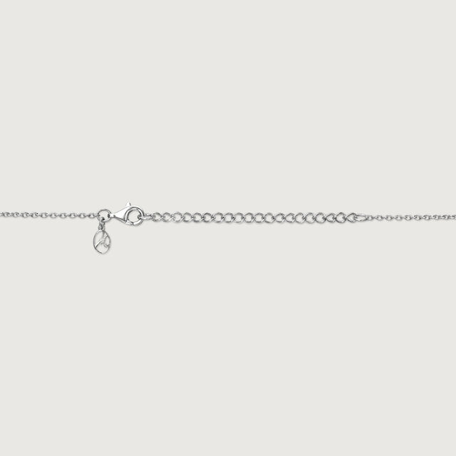 Mother of Pearl Moonlit Silver Necklace,,hi-res image number null