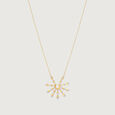 Radiant Burst Diamond Necklace,,hi-res view 4