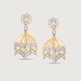 Chic Aura Diamond Jhumka,,hi-res view 3
