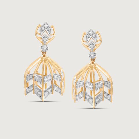 Chic Aura Diamond Jhumka