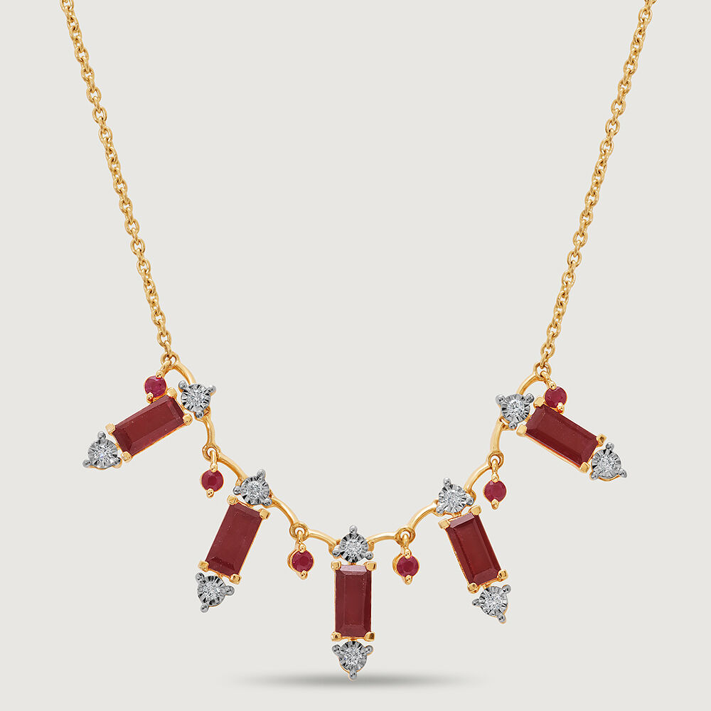 Ruby set tanishq cheap