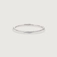 Shiny Contoured Silver Bangle,,hi-res view 3