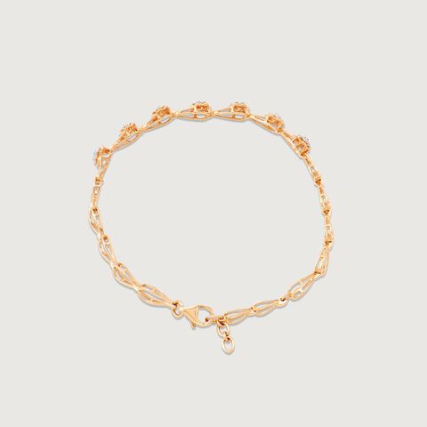 Delicate Drop Diamond Bracelet