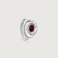 Earthy Waves Silver Ring,,hi-res view 4