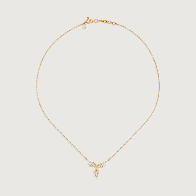 Dazzling Skyward 14KT Diamond Necklace,,hi-res image number null