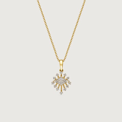 Radiant Harmony Diamond Pendant