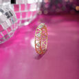 Artistic Arrow Gold & Diamond Finger Ring,,hi-res view 1