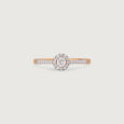 Eternal Halo Gold & Diamond Ring,,hi-res view 4