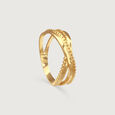 Aurora Loop Gold Ring,,hi-res view 4