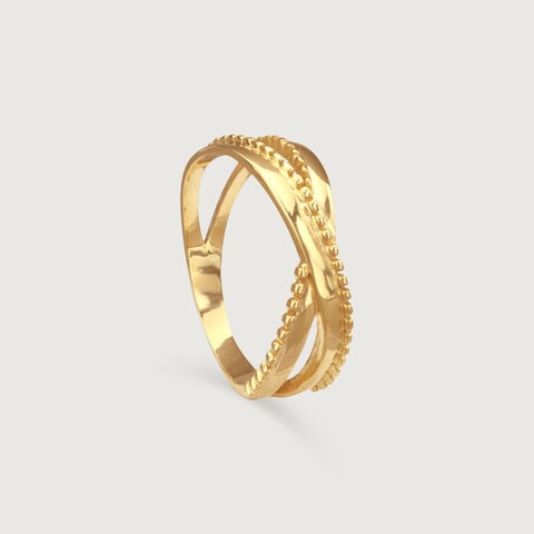 Aurora Loop Gold Ring