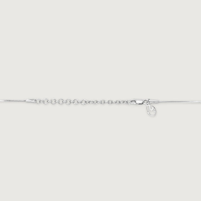 Sleek Serpentine Silver Chain,,hi-res image number null