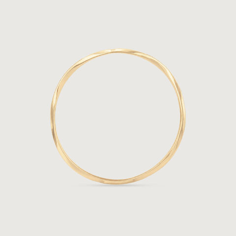 Refined Linear Gold Bangle