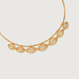 Naga Talisman 22KT Gold Necklace,,hi-res view 2