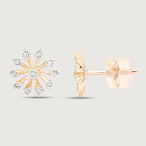 Whimsy Bloom Diamond Earrings