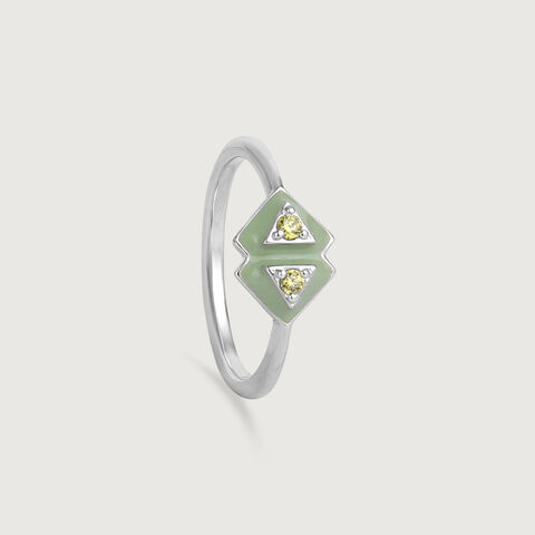 Serene Spark Silver Ring alternate view 2