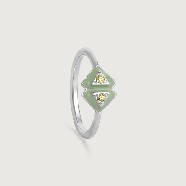 Serene Spark Silver Ring,,hi-res image number null
