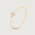 Chic Loop Diamond Bangle,,hi-res view 3