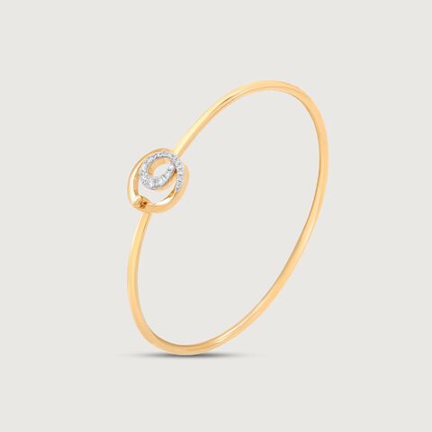 Chic Loop Diamond Bangle