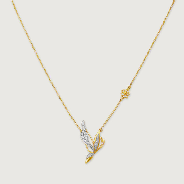 Enchanted Butterfly Diamond Necklace,,hi-res image number null