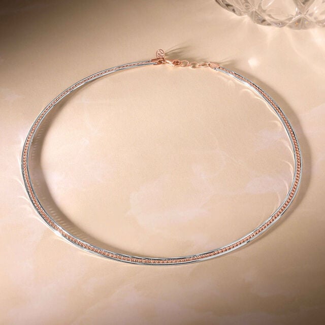 Luminous Refined Omega Gold Chain,,hi-res image number null