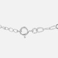 Love Links Silver Anklet,,hi-res view 3