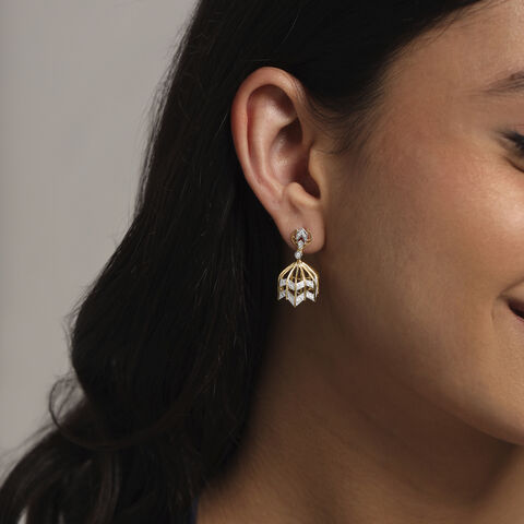 Chic Aura Diamond Jhumka