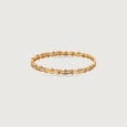 Fluid Weave Gold Bangle,,hi-res view 3