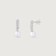 Gleam Drop Silver Drop Earrings,,hi-res view 4