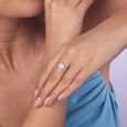 Graceful Leaf Silver Ring,,hi-res view 2