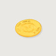 0.5 GM 24 Karat Lotus Coin,,hi-res view 3