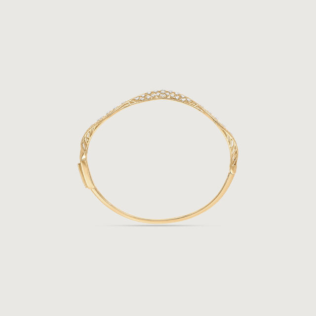 Woven Rhythm Diamond Bangle,,hi-res image number null