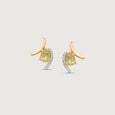 Gentle Arc Diamond Stud Earrings,,hi-res view 3
