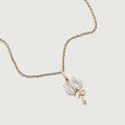 Divine Trishul Gold and Diamond Pendant,,hi-res view 4