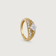Bling Romance Gold & Diamond Ring,,hi-res view 4