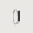 Urban Noir Silver Ring,,hi-res view 3