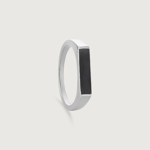 Urban Noir Silver Ring alternate view 2