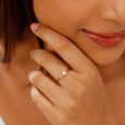 Enchanted Union Solitaire Finger Ring,,hi-res view 2