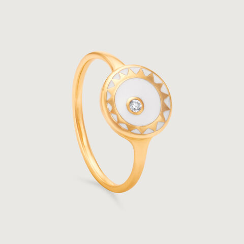 Radiant Dusk Cubic Zirconia Ring