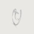 Modern Interlock Silver Ring,,hi-res view 3