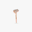 Radiant Leaf Diamond Ring,,hi-res view 3