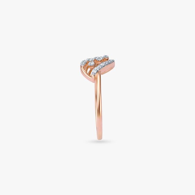 Radiant Leaf Diamond Ring,,hi-res image number null