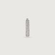 Edgy Linear Silver Nose Pin,,hi-res view 4