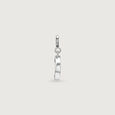 Classic Initial C Silver Charm,,hi-res view 4