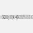 Contemporary Link Silver Bracelet,,hi-res view 4