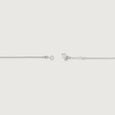 Shooting Star Single Silver Anklet,,hi-res view 5