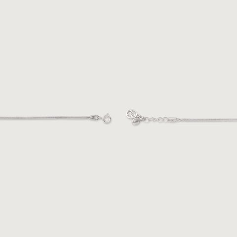 Shooting Star Single Silver Anklet