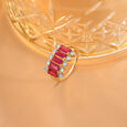 Scarlet Soire 14KT Diamond & Ruby Ring,,hi-res view 1