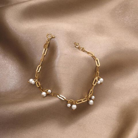 Twinkle Drip Pearl Bracelet