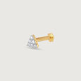 Tiny Spark Diamond Nose Pin,,hi-res view 2